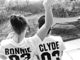 Bonnie & Clyde Matching Couples Tee