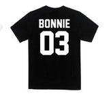 Bonnie & Clyde Matching Couples Tee