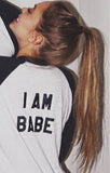 If Lost Return To Babe/ I Am Babe Couples T Shirt - Straight Up Fun