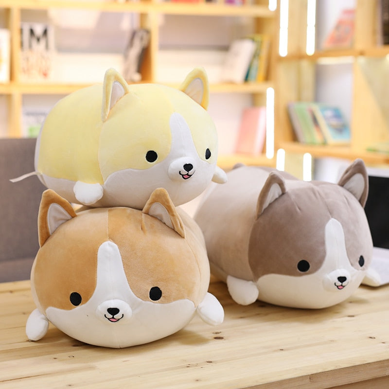 Pet Supplies : JOROBURO Plush Squeaky Dog Toys, Corgi Ass Plush