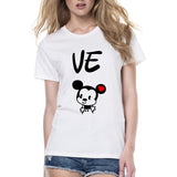 Minnie & Mickey Lo Ve Matching Couple Tees