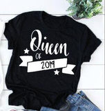 King & Queen of 2019 Matching Couples Tee