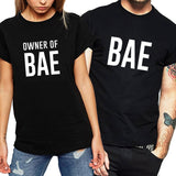 Bae & Owner of Bae Matching Couple Tees