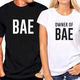 Bae & Owner of Bae Matching Couple Tees