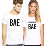 Bae & Owner of Bae Matching Couple Tees