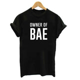 Bae & Owner of Bae Matching Couple Tees