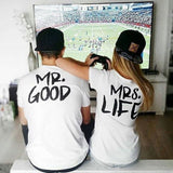 Mr.Good & Mrs.Life Couple Tee