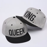 King & Queen Snapback Hats - Straight Up Fun