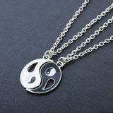 Yin & Yang Matching Couples Necklace
