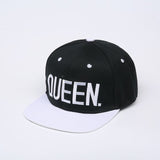 King & Queen Snapback Hats - Straight Up Fun