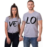 Lo Ve Couple Tee - Straight Up Fun
