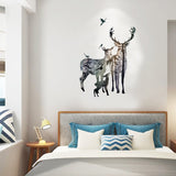 Deer Forest Wall Decal