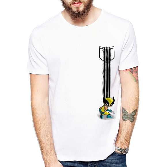 Wolverine Clawed T Shirt - Straight Up Fun