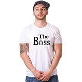 The Boss & The Real Boss Couple Tee - Straight Up Fun