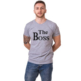 The Boss & The Real Boss Couple Tee - Straight Up Fun