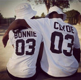 Bonnie & Clyde Matching Couples Tee