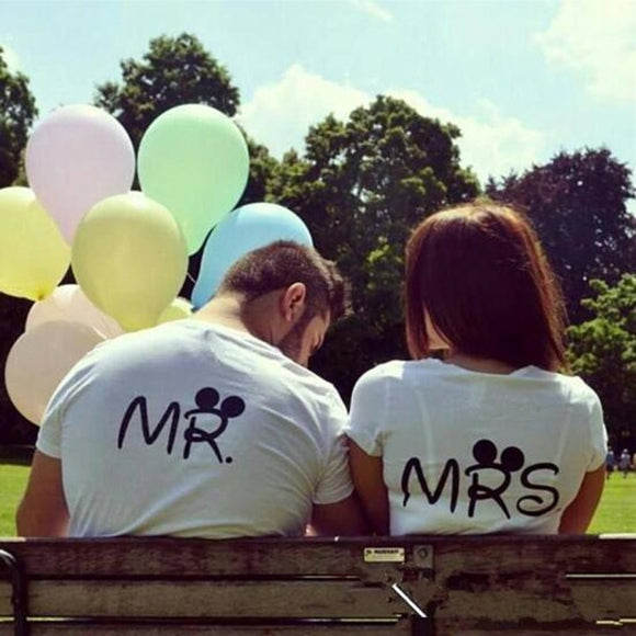 Mr & Mrs Couples T Shirt