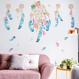 Feathered Dream Catcher Wall Decal