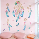Feathered Dream Catcher Wall Decal
