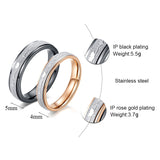 Heart Beat Matching Couples Ring